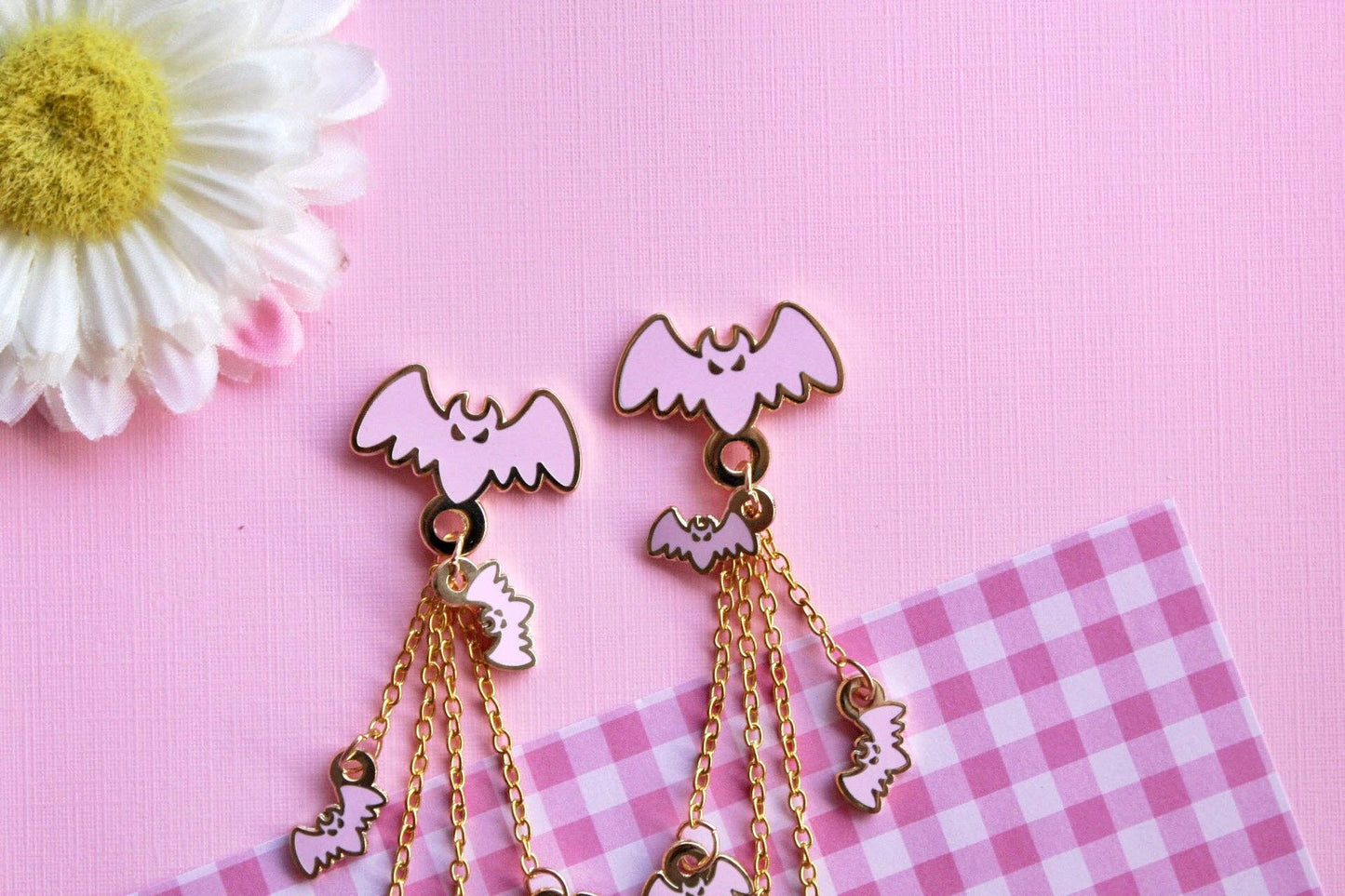 Bat Earrings