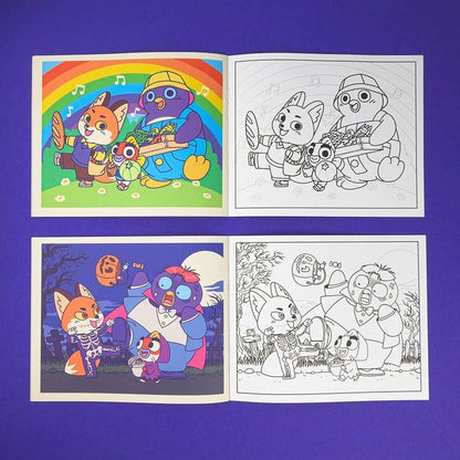 Rémi and Company Small Coloring Book