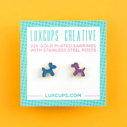 Balloon Dogs Earrings