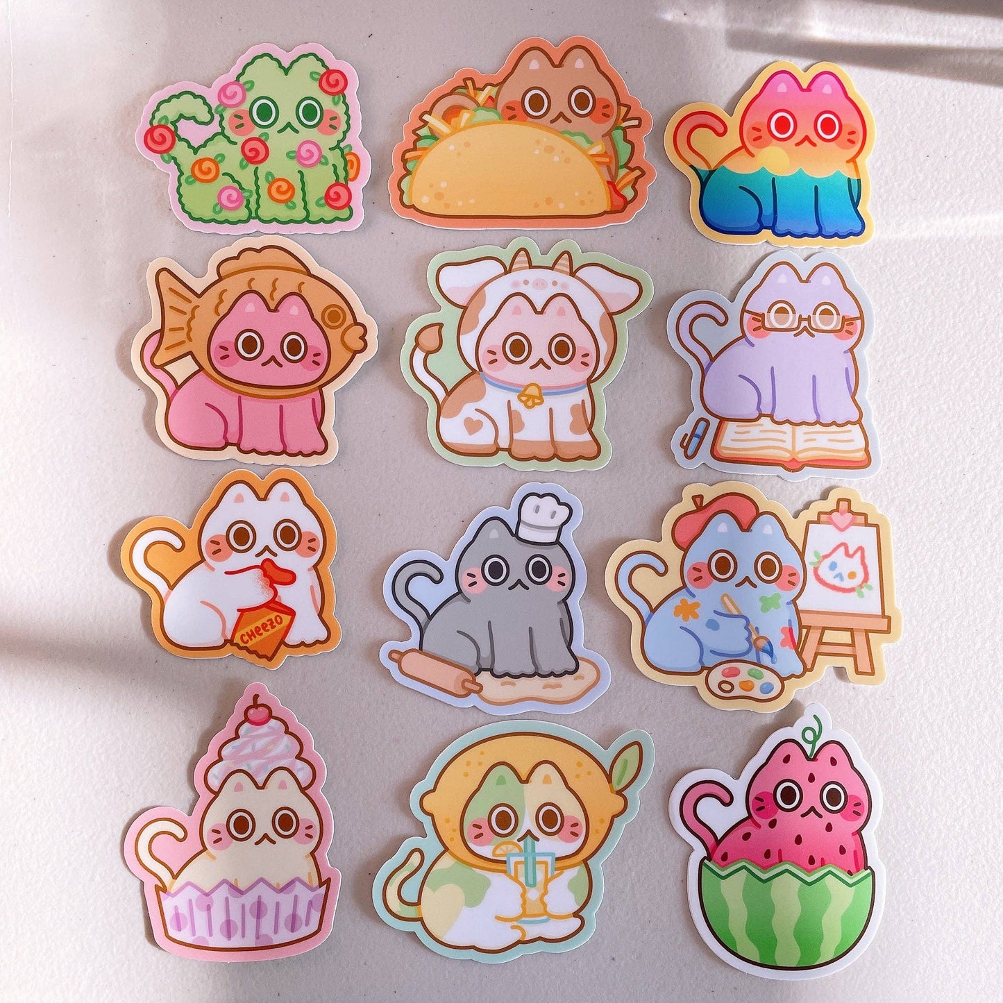 Taiyaki Cat Sticker