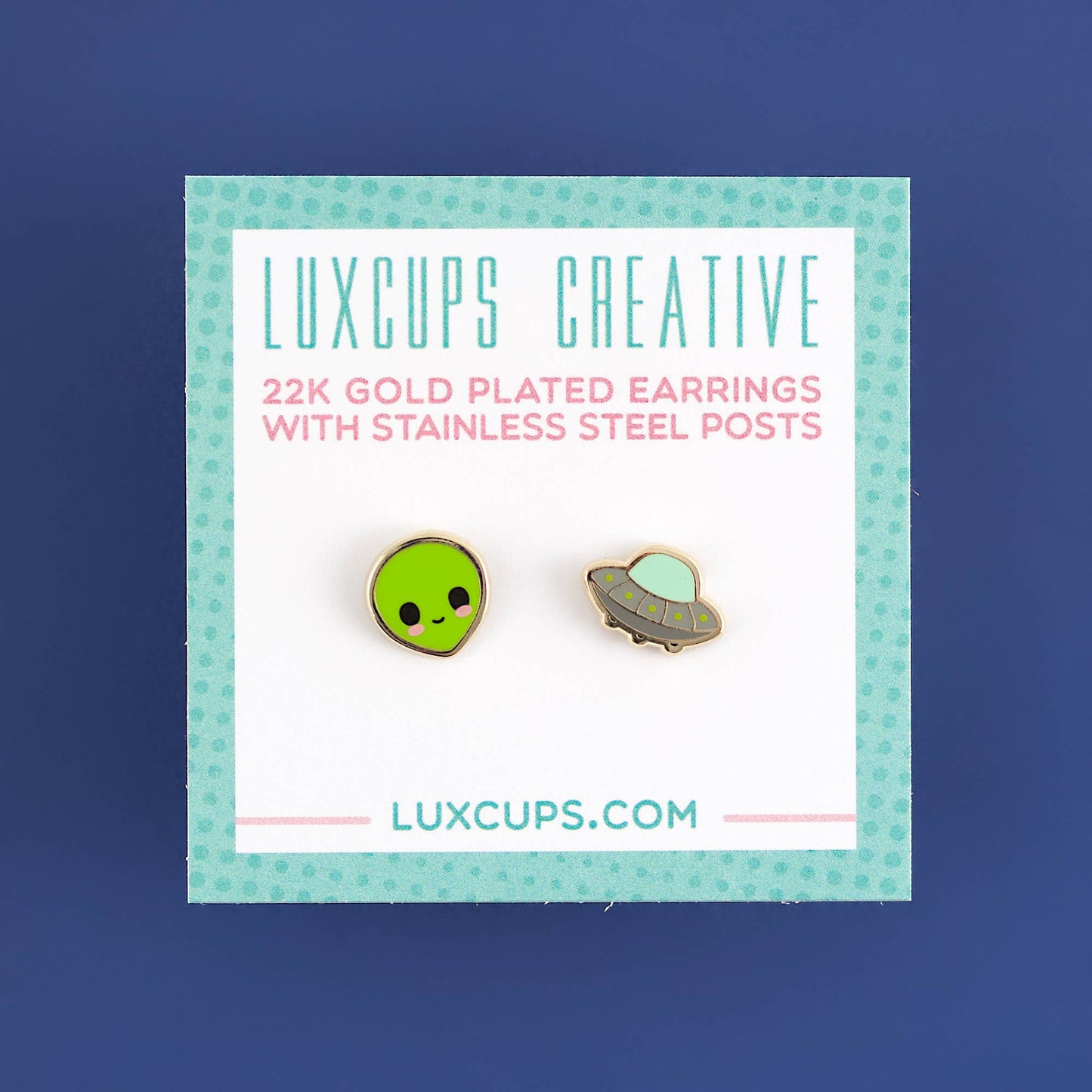 Alien Earrings