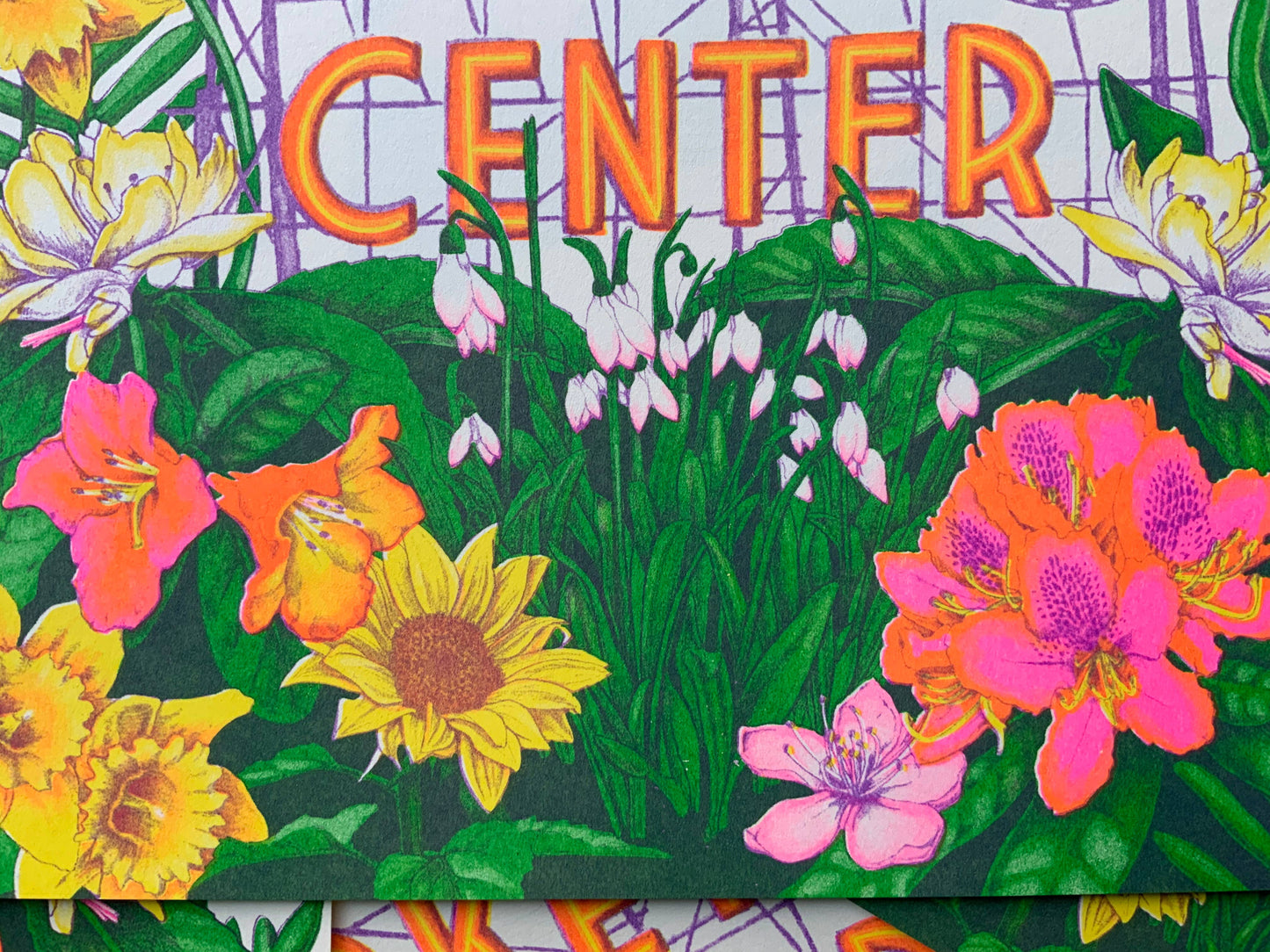 Pike Place Market Riso Print