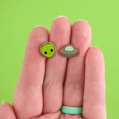 Alien Earrings