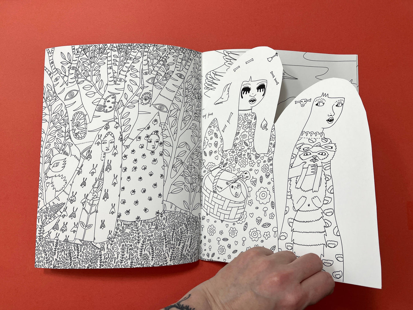 To the Witch's House We Go Coloring Book