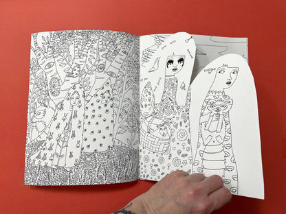 To the Witch's House We Go Coloring Book