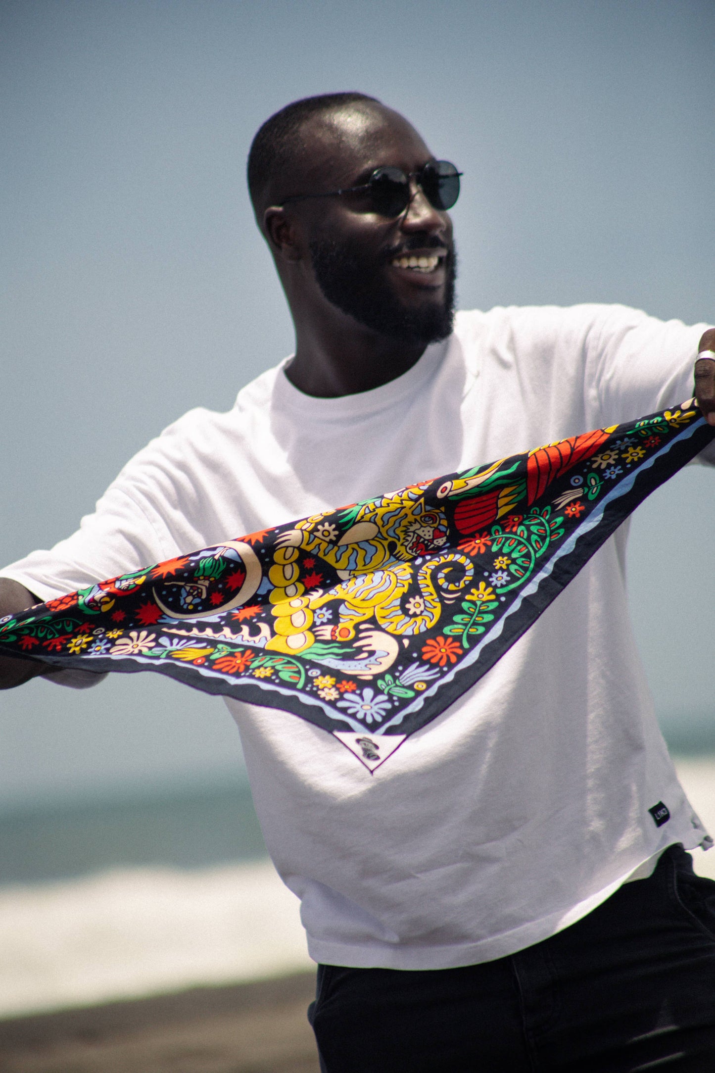 Tropic Like It's Hot Bandana By Joshua Noom