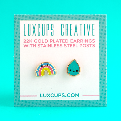 Rainbow Buds Earrings