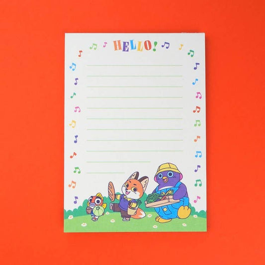 Market Day Notepad
