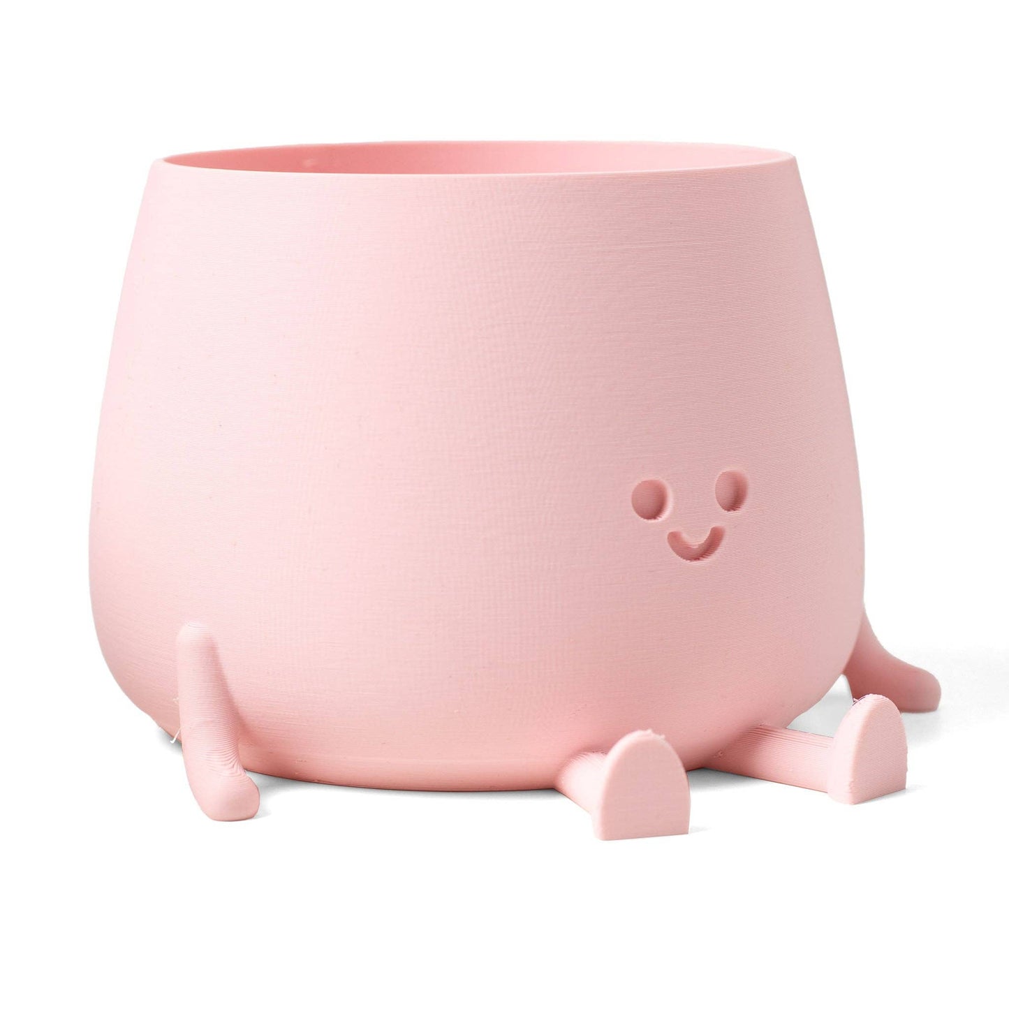 Happy Pot Planter Peach Pink