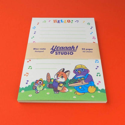 Market Day Notepad