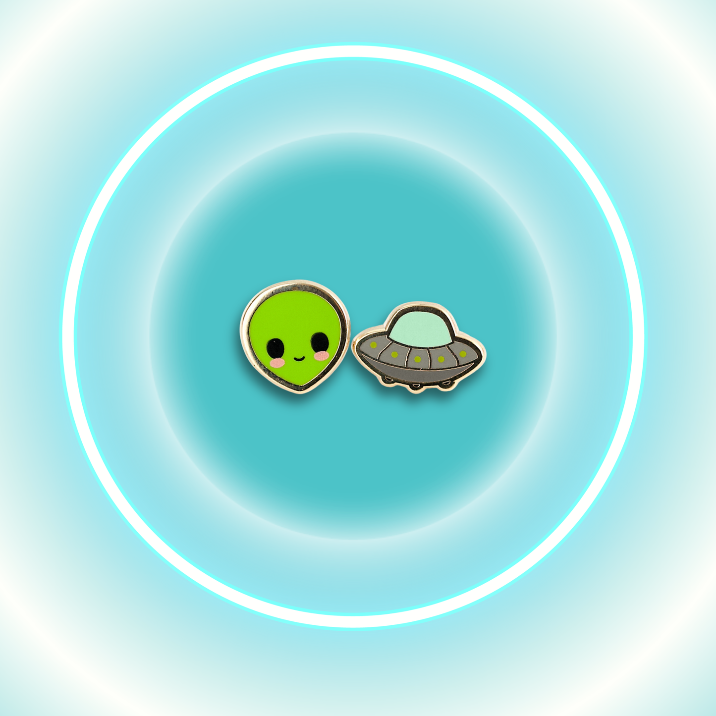 Alien Earrings
