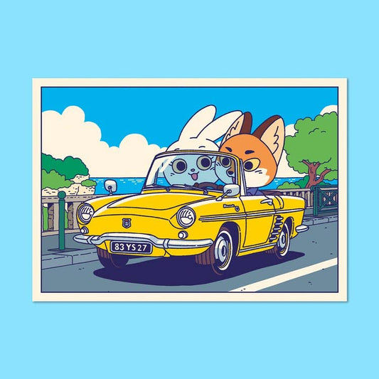 On the Coast Postcard