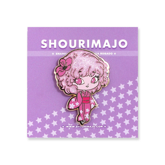 Cherry Blossom Enamel Pin