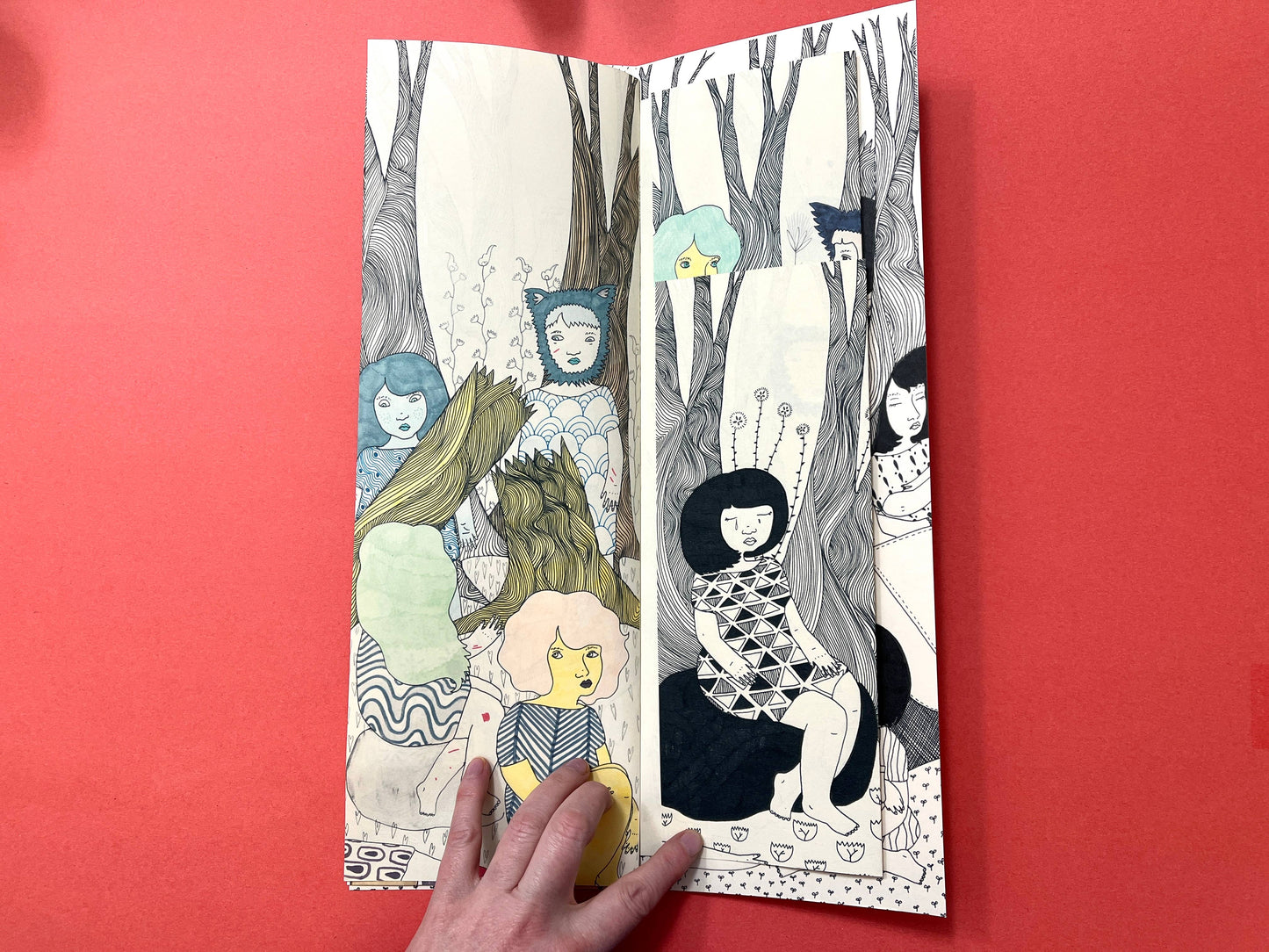 In the Middle Art Zine