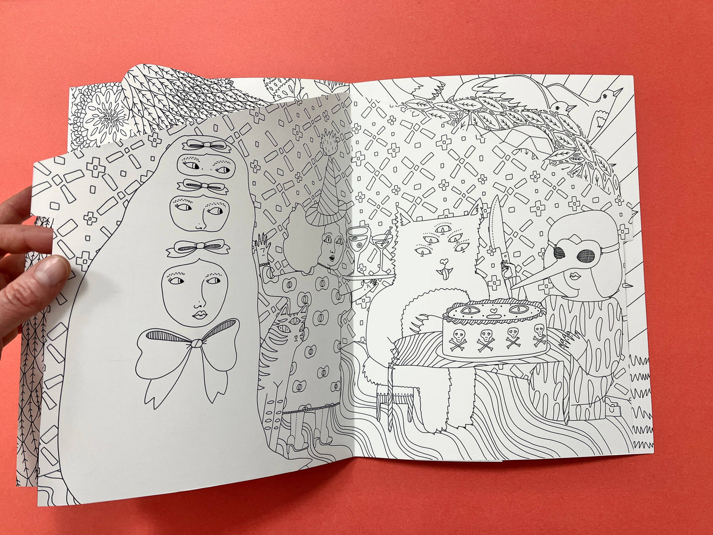 To the Witch's House We Go Coloring Book