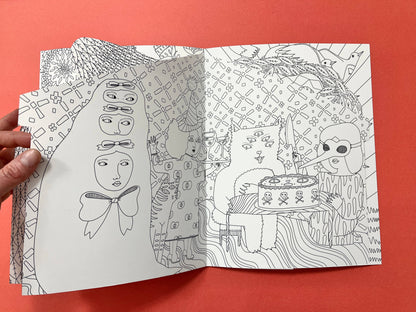 To the Witch's House We Go Coloring Book