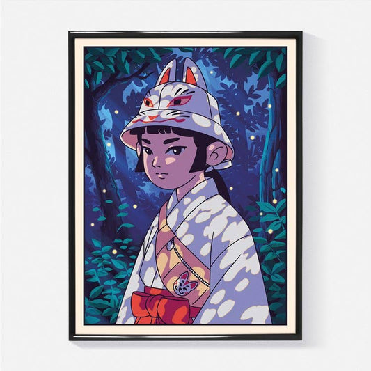 Miko Art Print