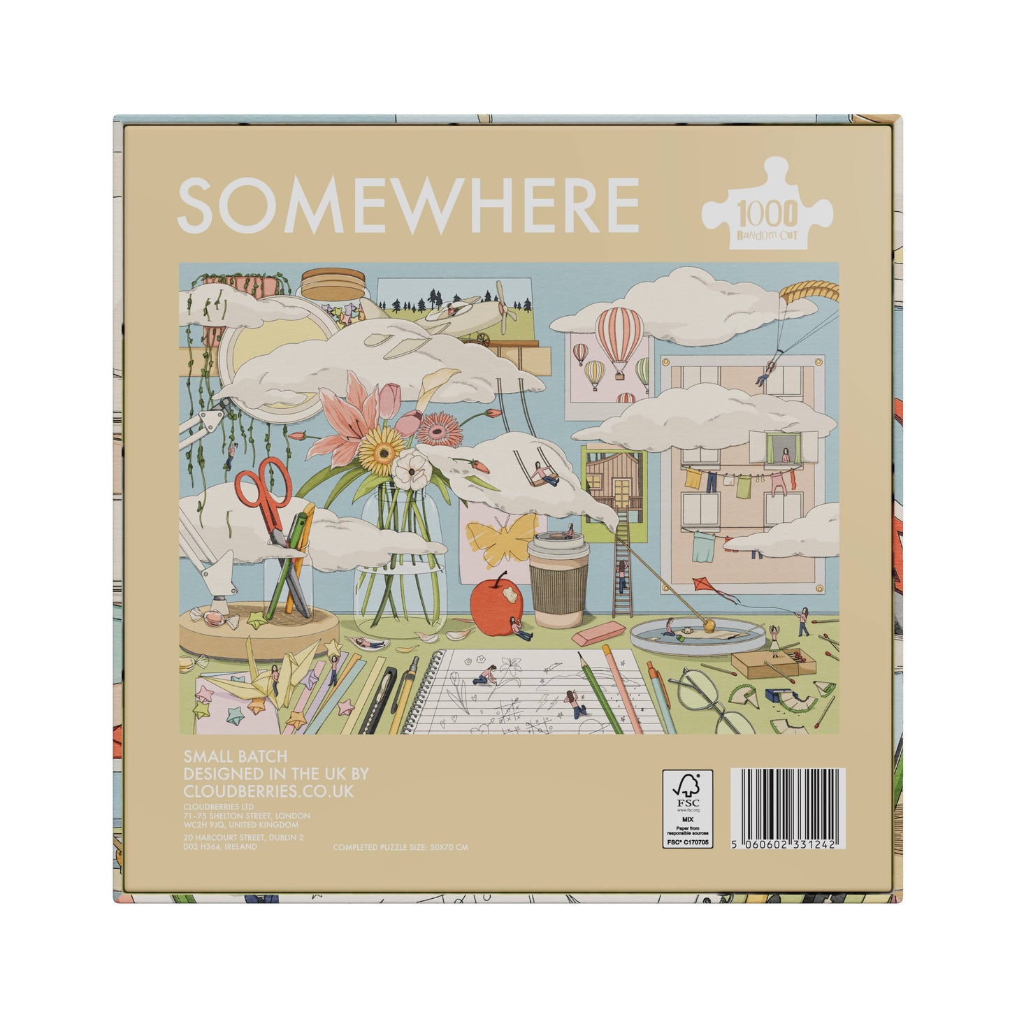 1000 Piece Puzzle, Somewhere, Jigsaw Puzzles 1000 Pieces
