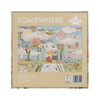 1000 Piece Puzzle, Somewhere, Jigsaw Puzzles 1000 Pieces