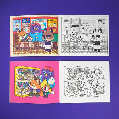 Rémi and Company Small Coloring Book