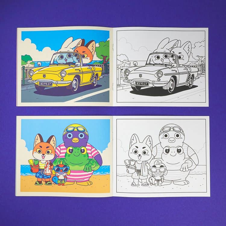 Rémi and Company Small Coloring Book