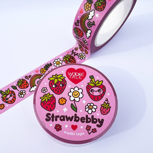Strawbebby Washi Tape