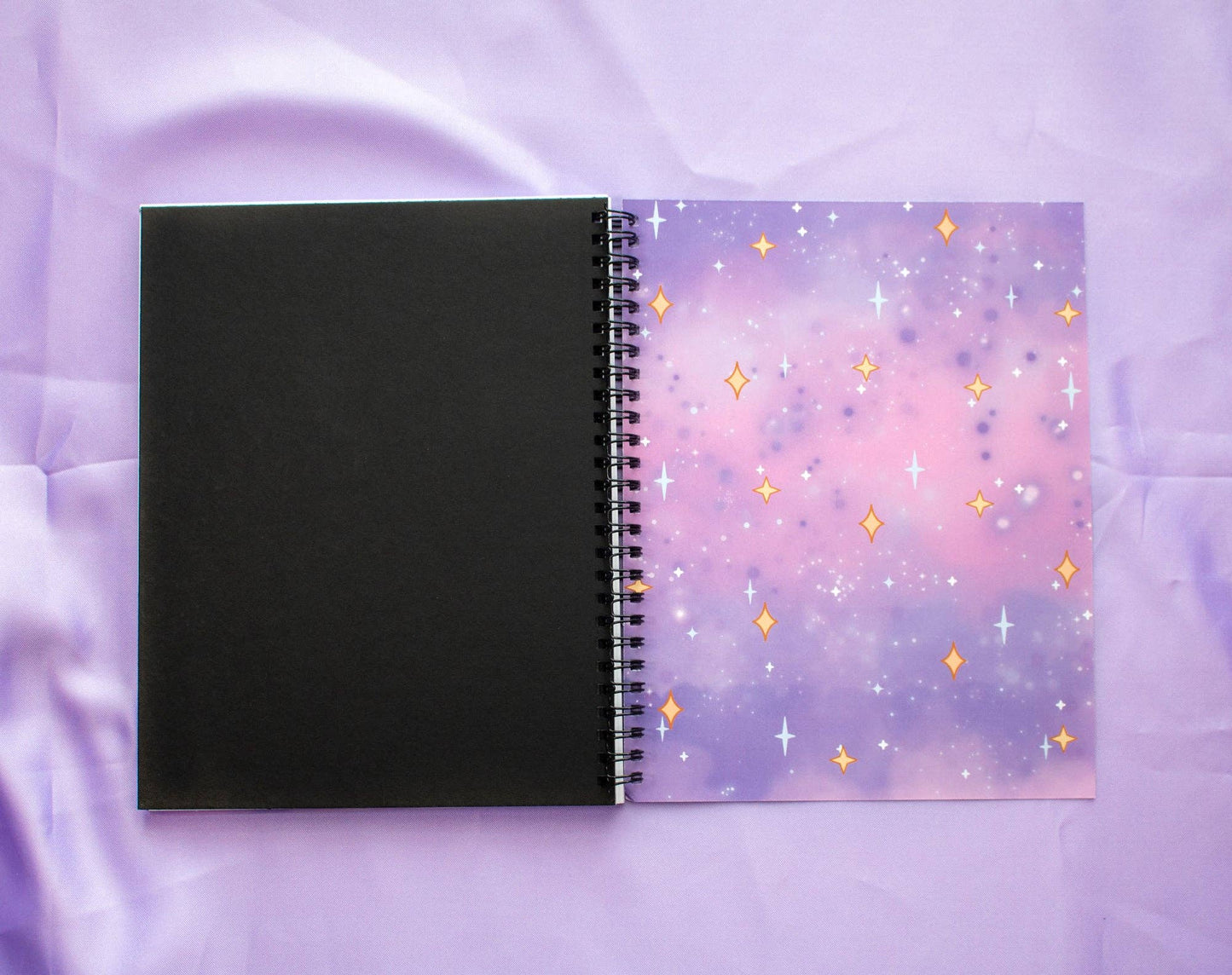 Study Night Spiral Lined Notebook