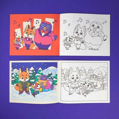 Rémi and Company Small Coloring Book