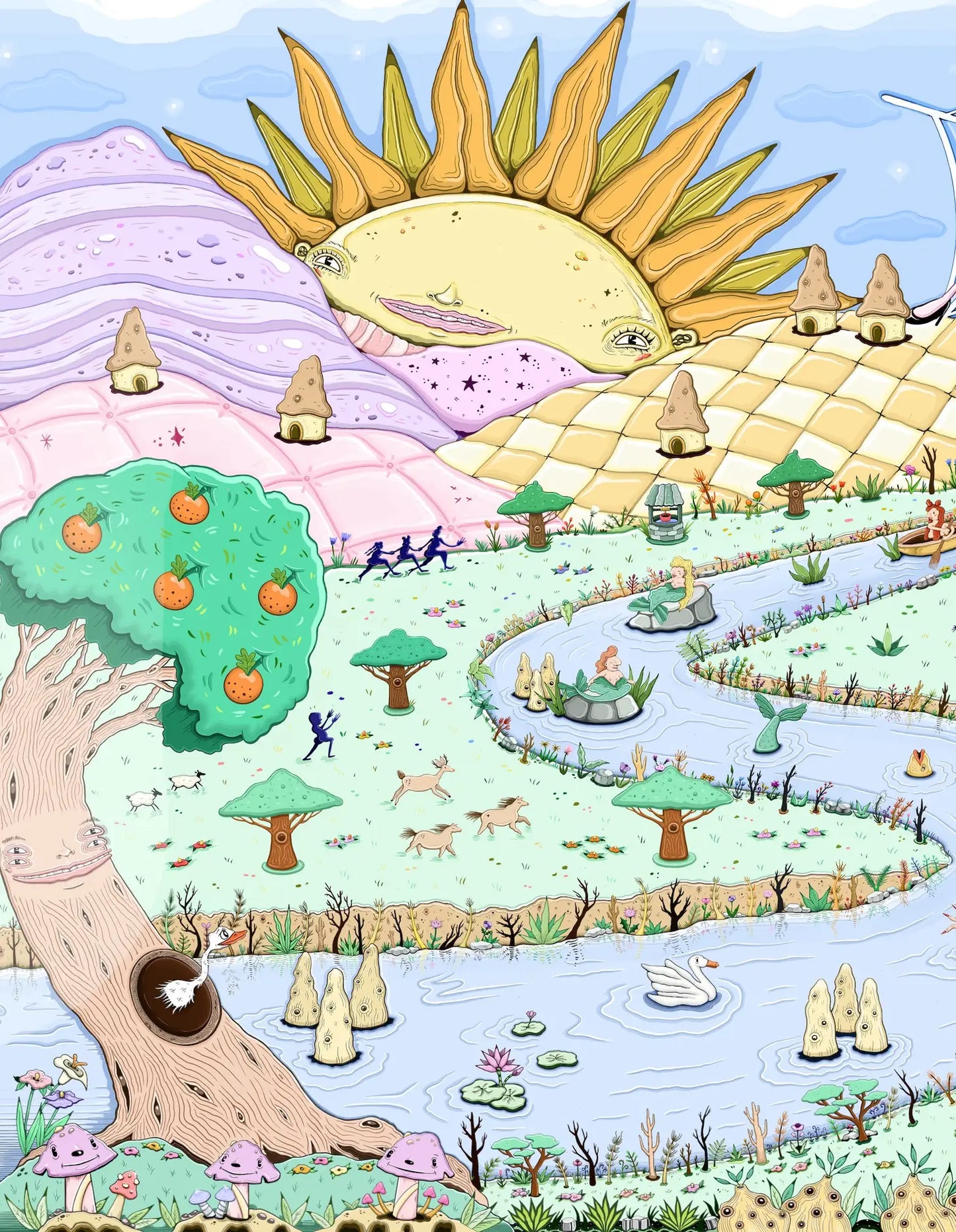 There Was And There Wasn't Giclee Art Print