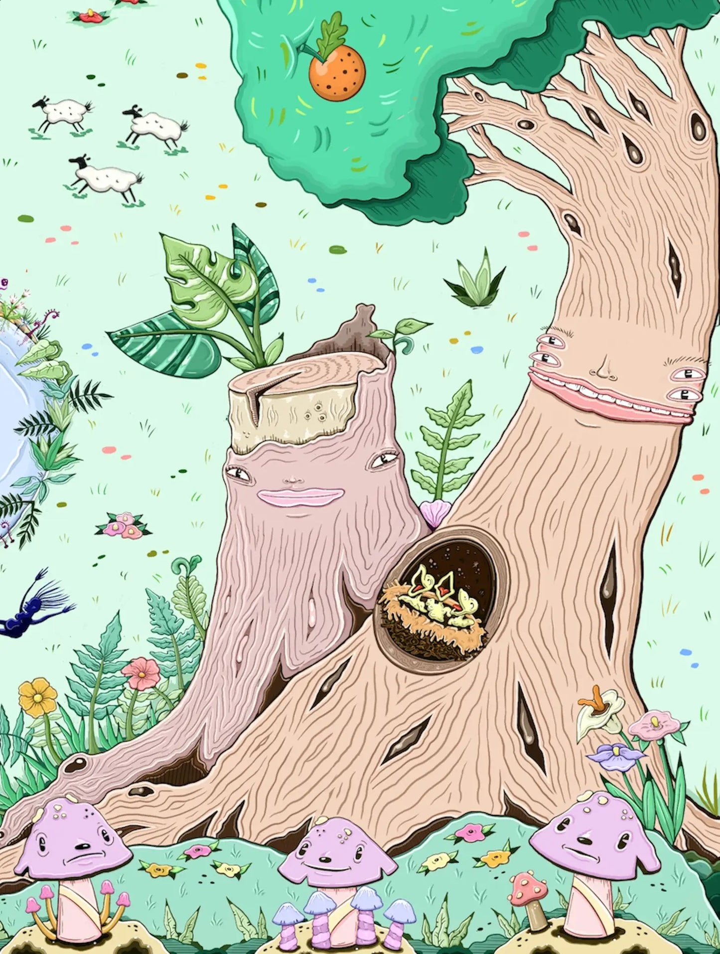 There Was And There Wasn't Giclee Art Print