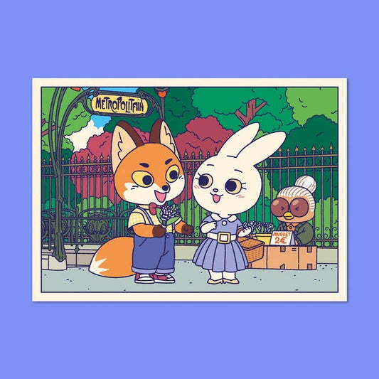 Lily of the Valley Postcard