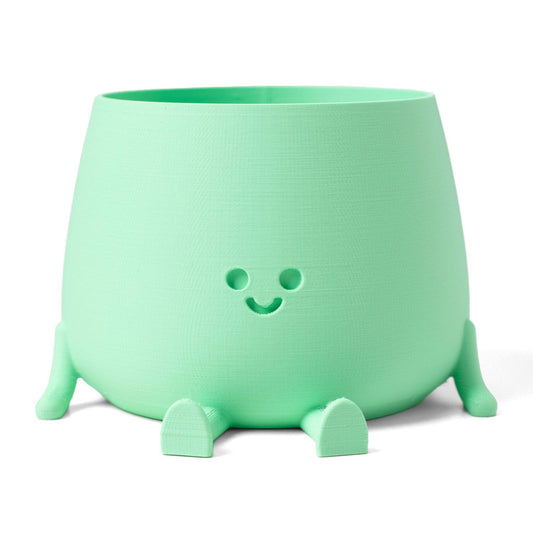 Happy Pot Planter Mint Green