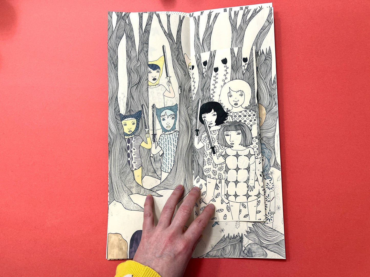 In the Middle Art Zine