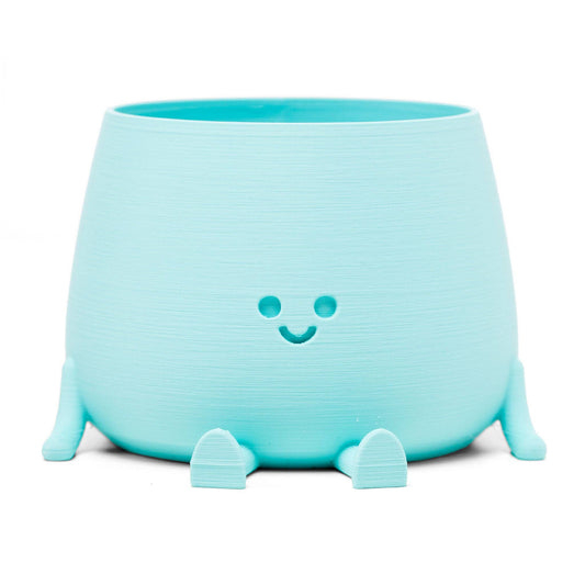 Happy Pot Planter Matte Light Blue