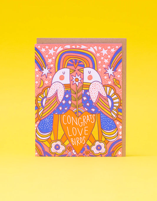 Love Birds Greeting Card