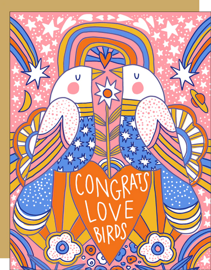 Love Birds Greeting Card