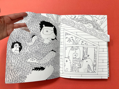 To the Witch's House We Go Coloring Book