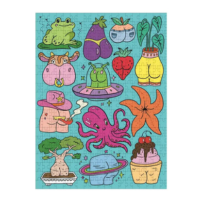 Butts 500 Pieces Puzzle