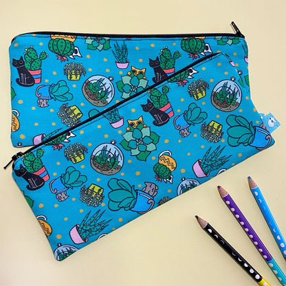 Succulent Cats Pencil Case
