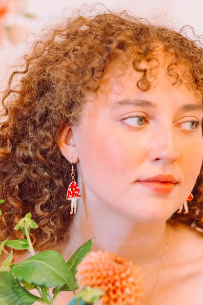 Mushroom Daughters Earrings