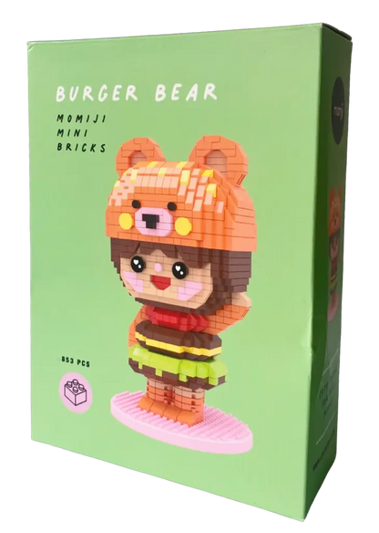 Burger Bear Mini-bricks