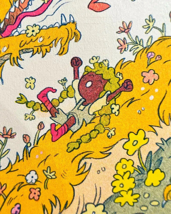Spring Dragon Print