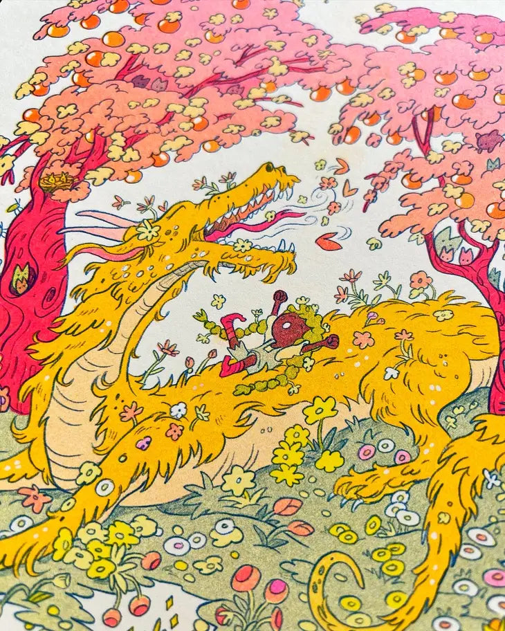 Spring Dragon Print