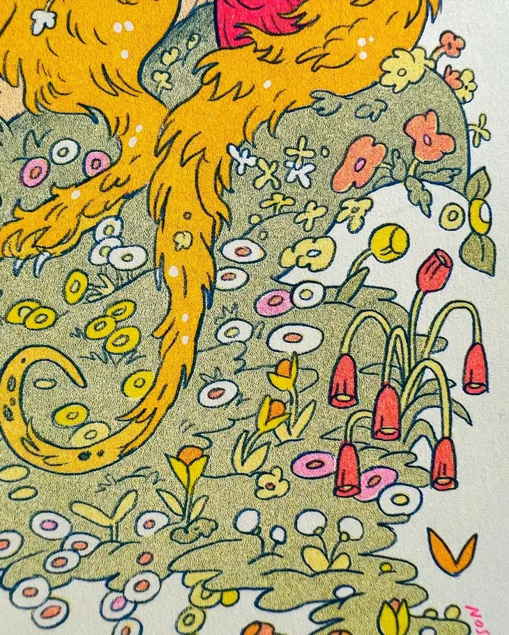 Spring Dragon Print