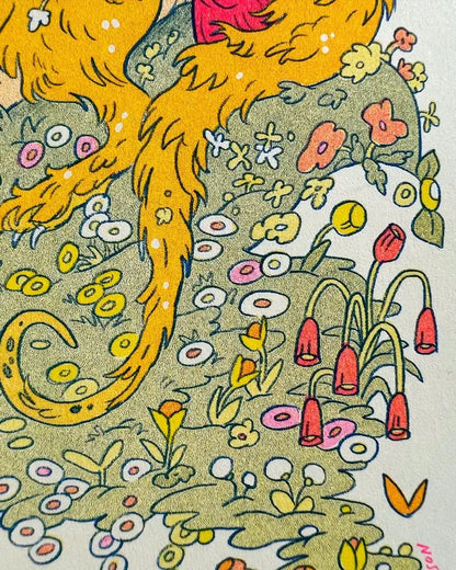 Spring Dragon Print