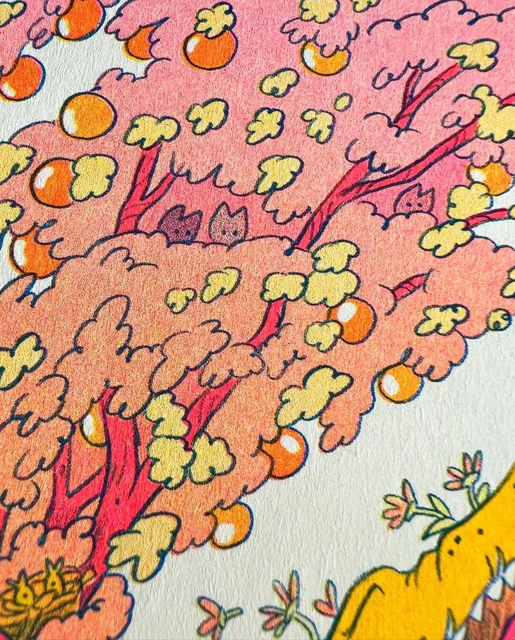 Spring Dragon Print