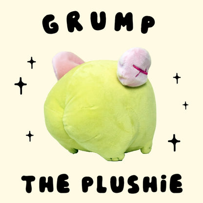 Grumpy the Angry Toad Plushie