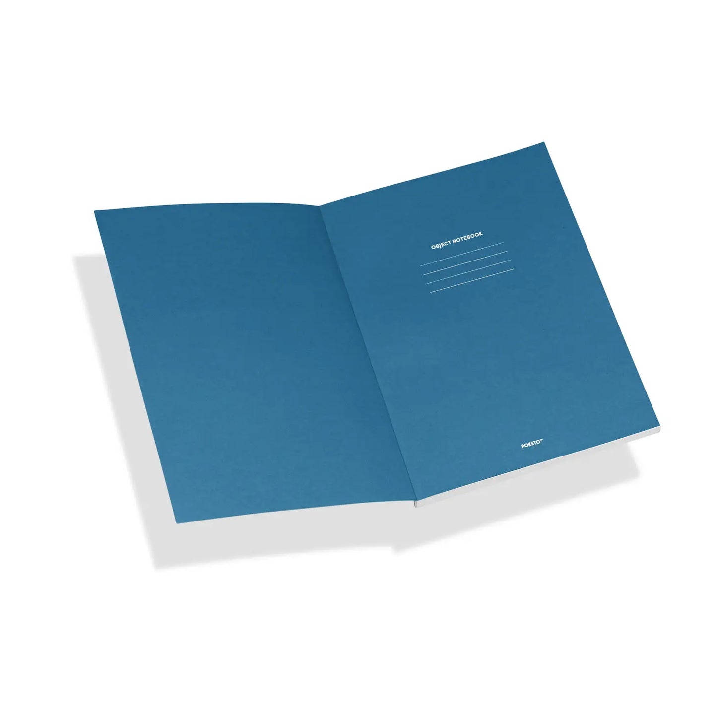 Object Notebook in Teal