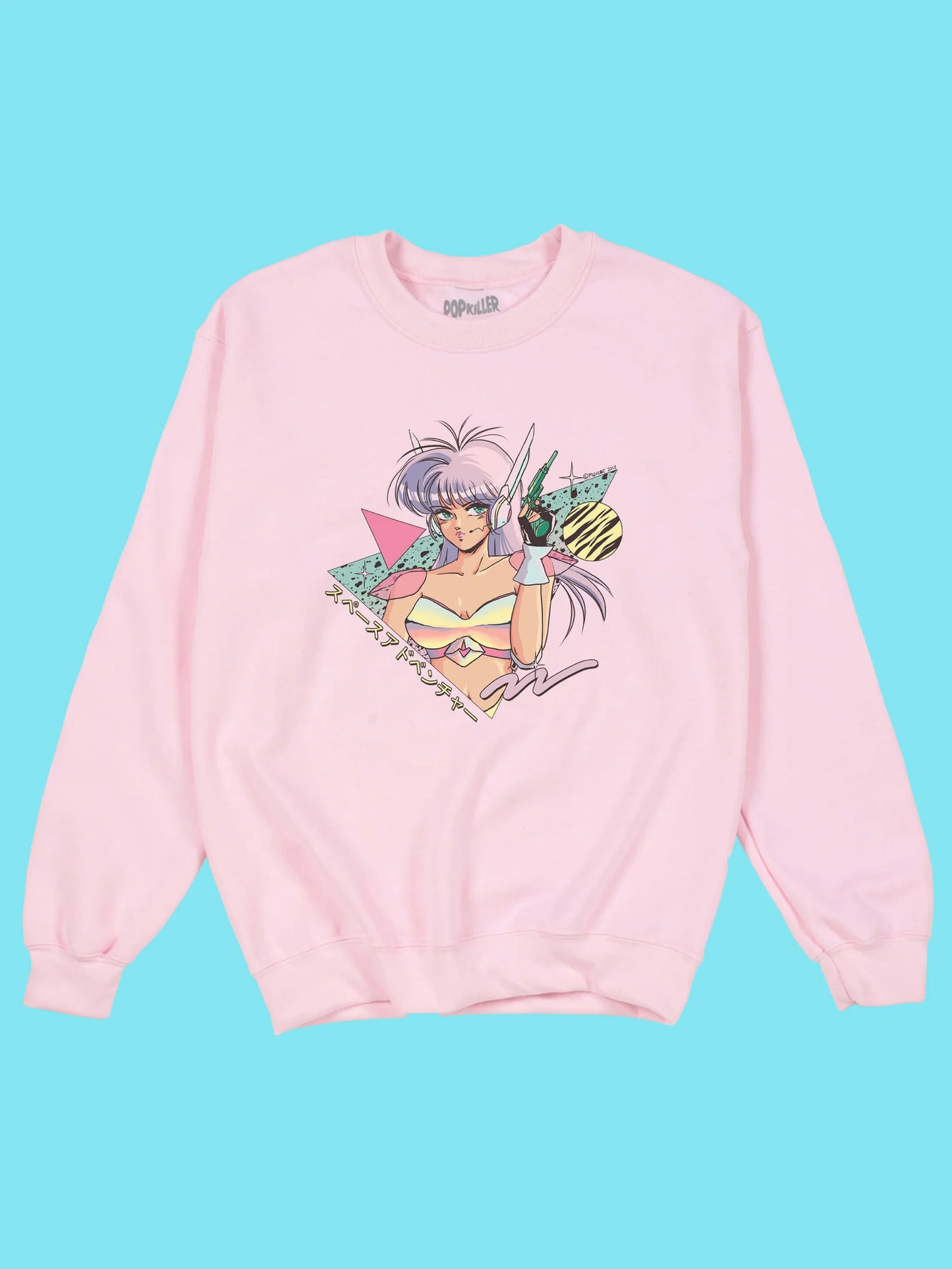 Mizucat Space Adventure Pullover Sweatshirt