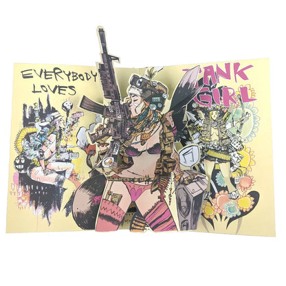 Jim Mahfood Pop Up Funk 3D Comic Art Pop-up Book